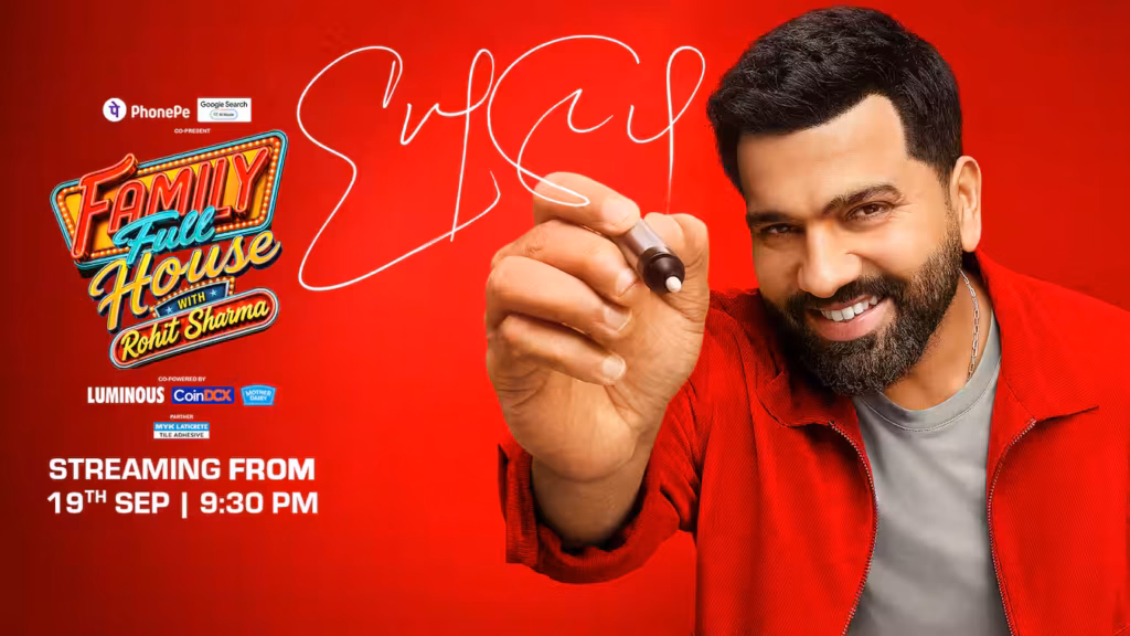 How to watch Family Full House With Rohit Sharma