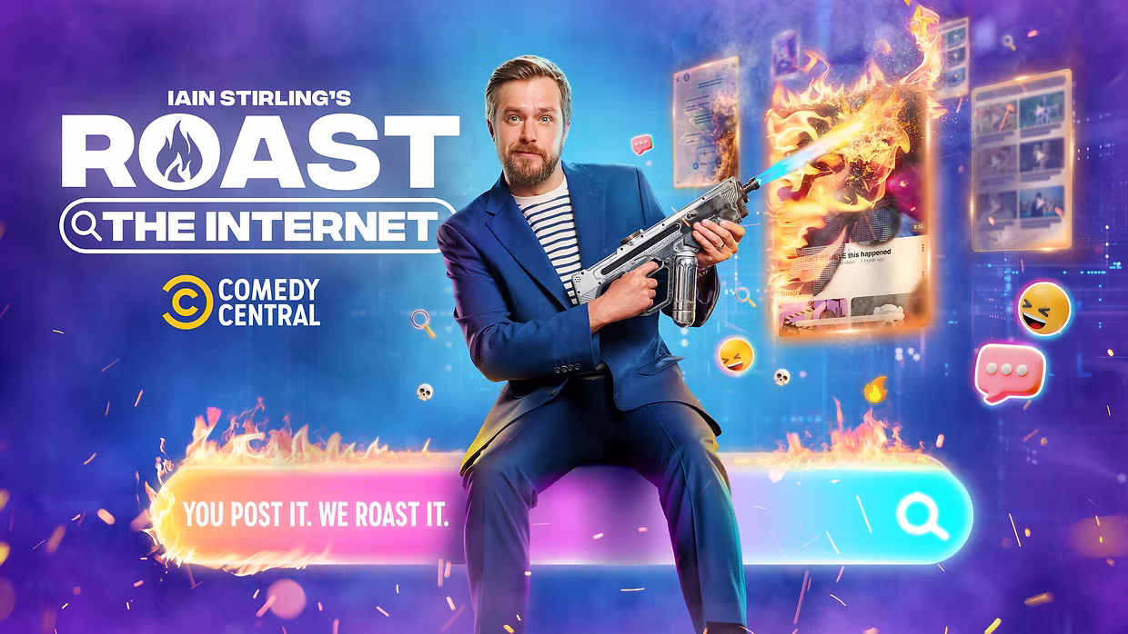 How to watch Iain Stirling's Roast The Internet Season 2