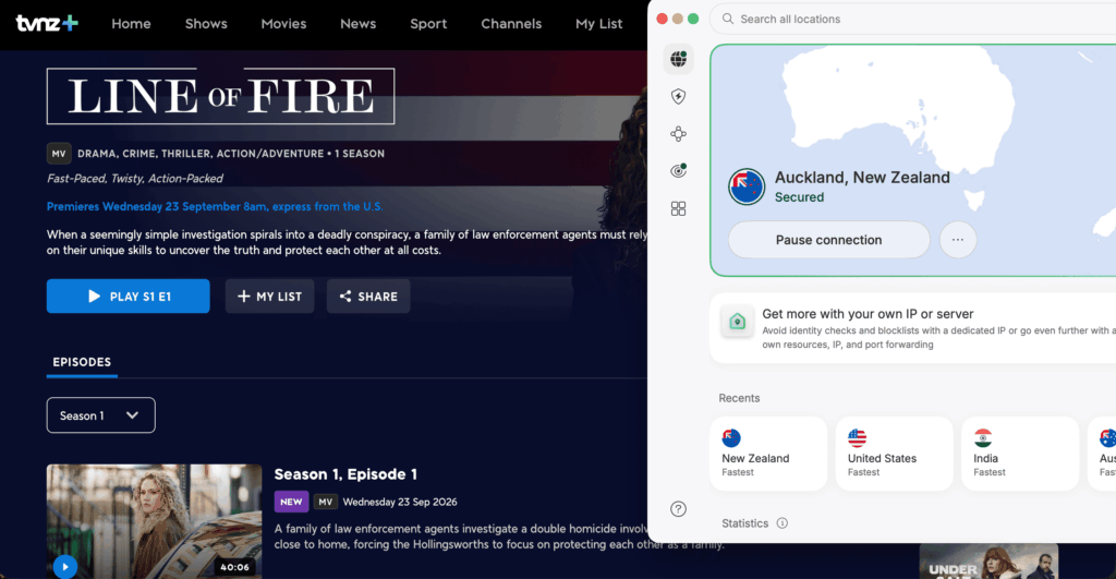 How to watch Line of Fire free streaming
