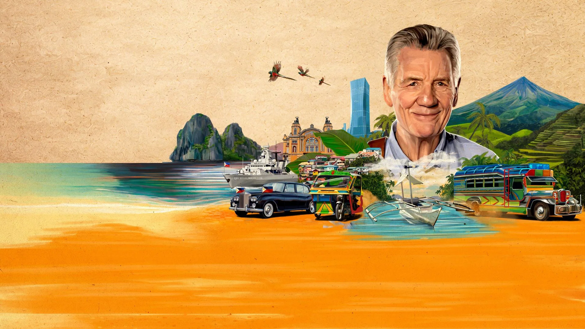 How to watch Michael Palin in the Philippines