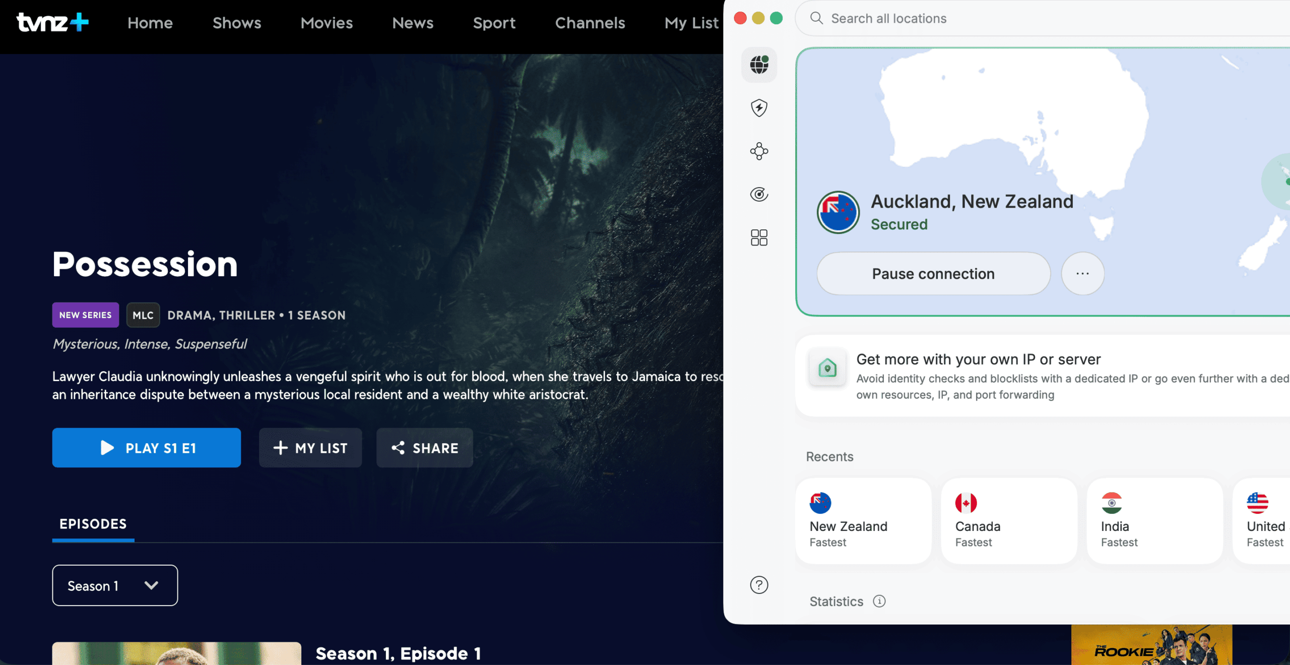 How to watch Possession series for free