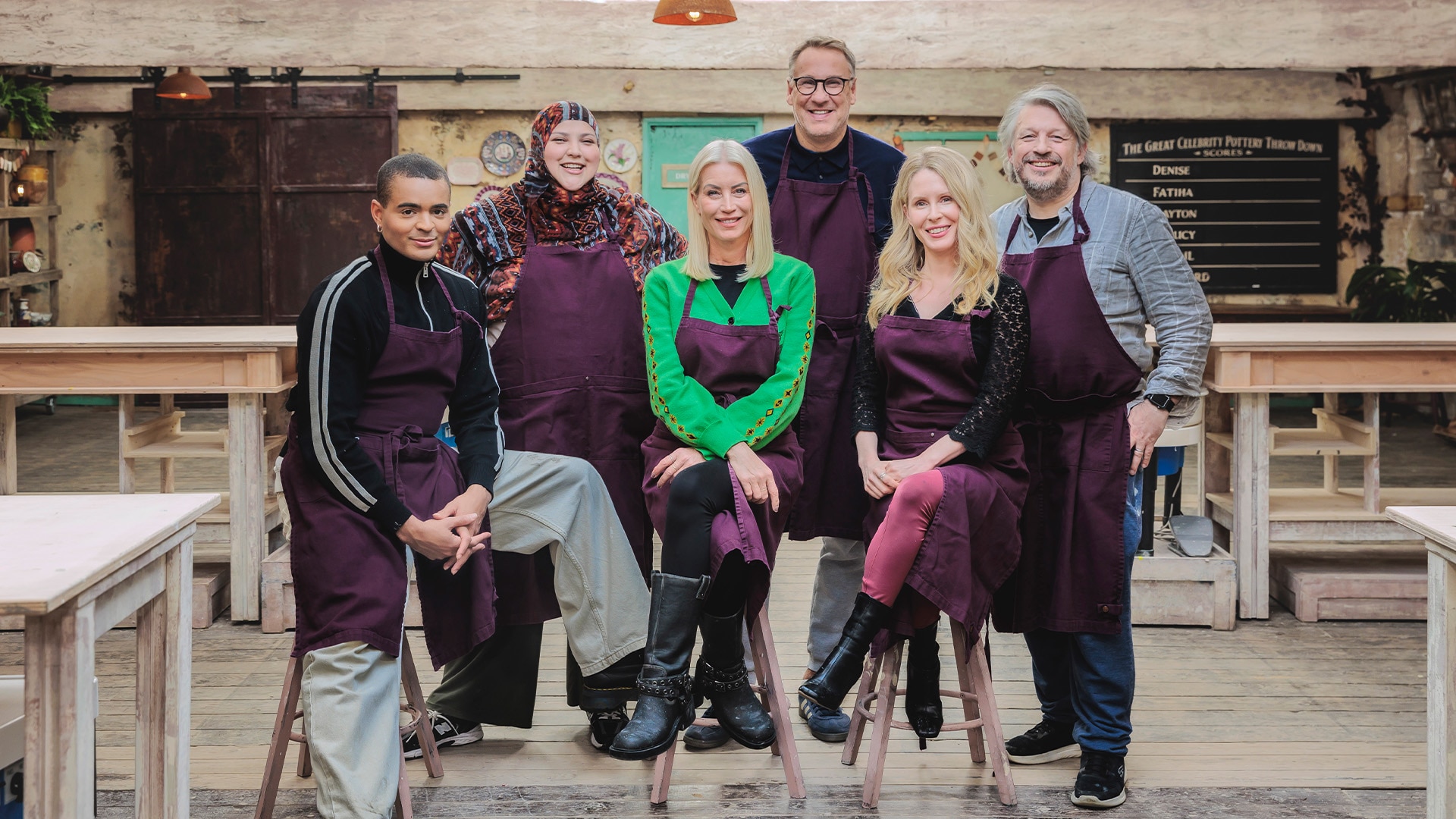 How to watch The Great Celebrity Pottery Throw Down
