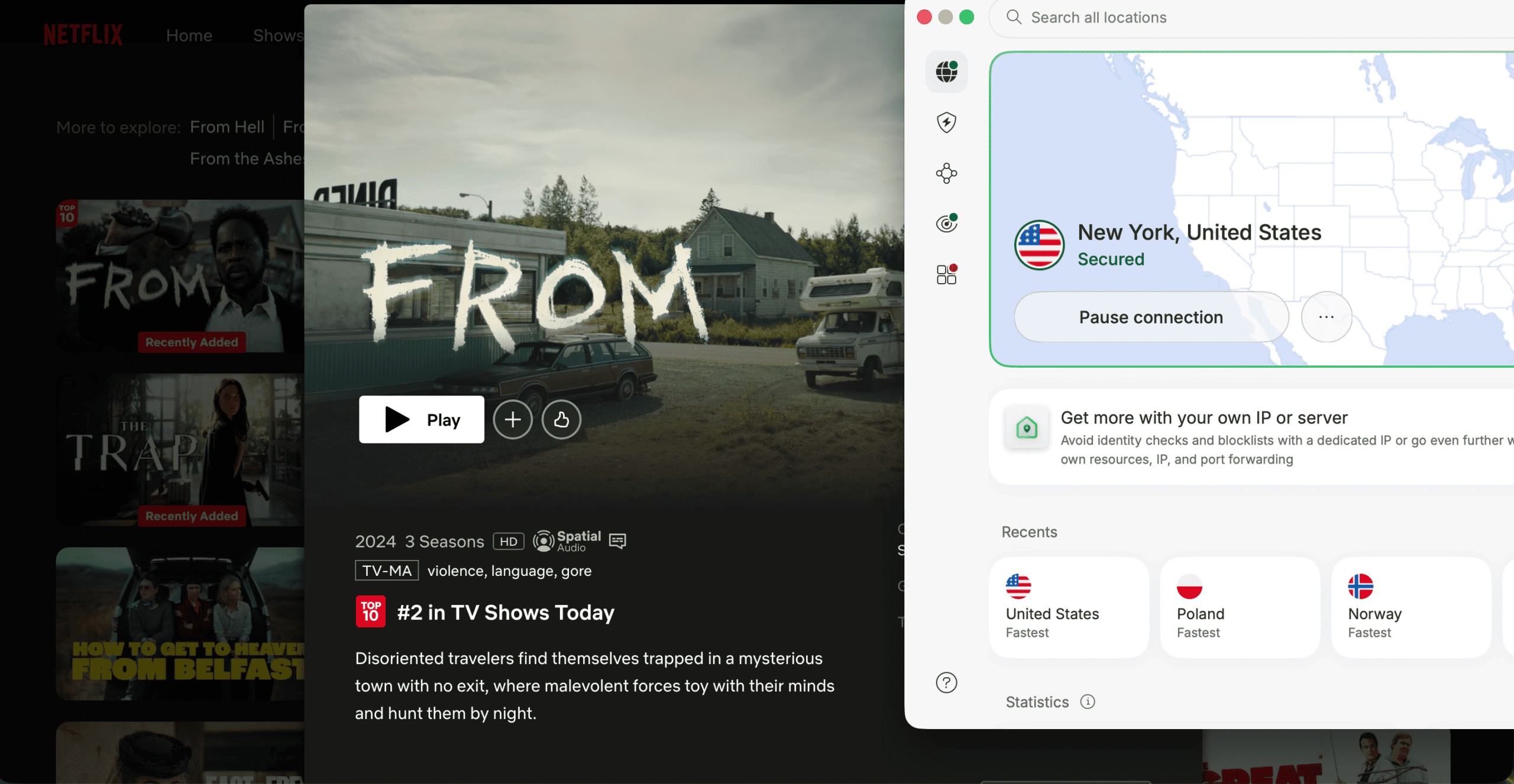 How to watch FROM on Netflix